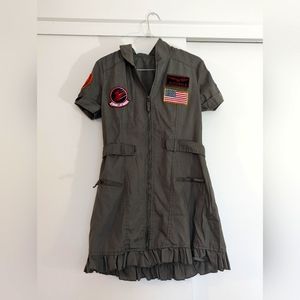 Super cool fighter pilot dress costume